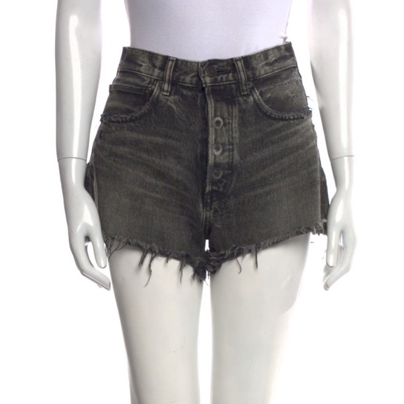 Moussy Black Denim Shorts - Picture 9 of 11